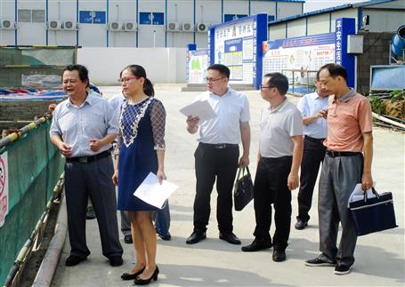 南寧市江南區(qū)人民醫(yī)院工程迎接市實(shí)地督查“回頭看”活動檢查