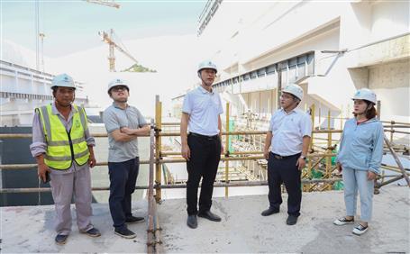 何勇到生活垃圾焚燒處理項目開展國慶節(jié)前安全生產大檢查