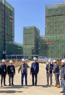 何勇率隊到項目開展第四季度安全生產(chǎn)質(zhì)量綜合大檢查