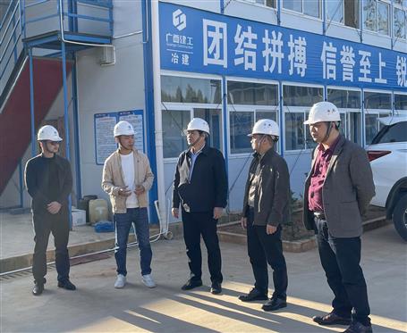 蒙勝益到設(shè)備安裝分公司承建項目調(diào)研指導(dǎo)工作