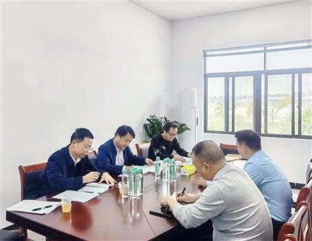 賴(lài)海標(biāo)到玉林貴港與項(xiàng)目業(yè)主單位進(jìn)行工作交流