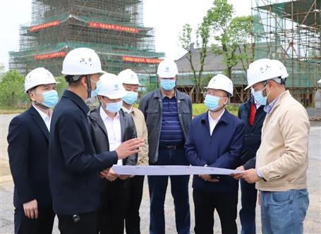 覃振華到柳州市北部生態(tài)新區(qū)生態(tài)農(nóng)業(yè)示范園項目調(diào)研指導工作