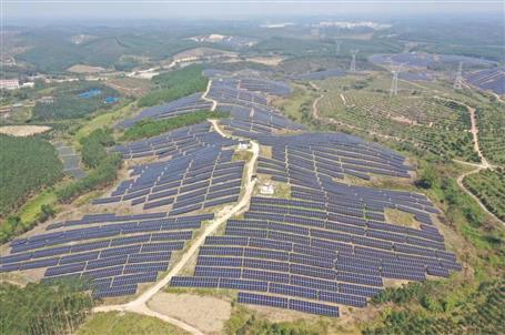 冶建公司這個(gè)項(xiàng)目開工了，建設(shè)規(guī)模100MW