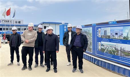 韋克雪到桂鴻分公司項(xiàng)目進(jìn)行安全生產(chǎn)檢查